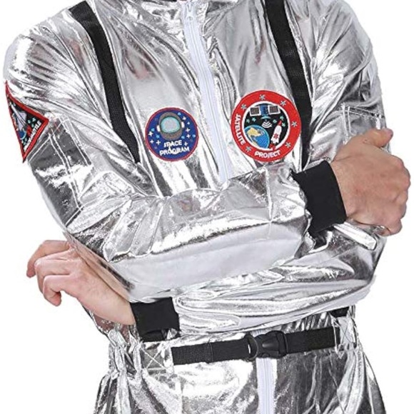 Halloween spacesuit astronaut men’s S unisex NASA costume. Space odyssey - Picture 7 of 16